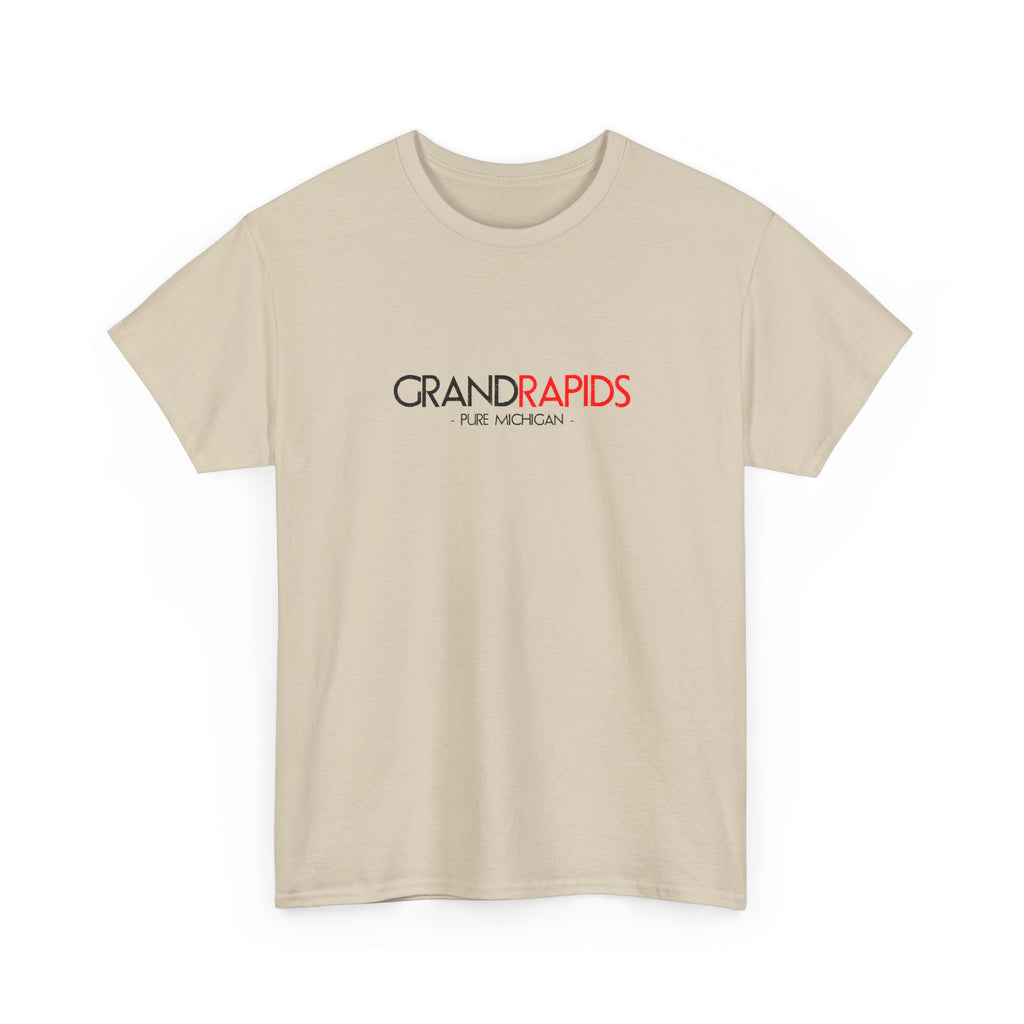 Grand Rapids Michigan Minimalist Logo Tee — City Pride T-Shirt