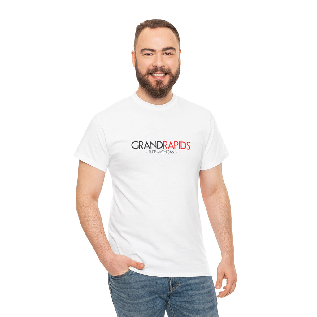 Grand Rapids Michigan Minimalist Logo Tee — City Pride T-Shirt