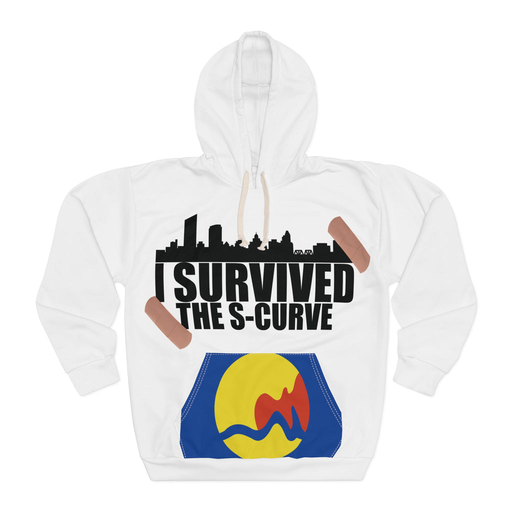 I Survived the S-Curve Hoodie – Pandemic Survivor Skyline Pullover