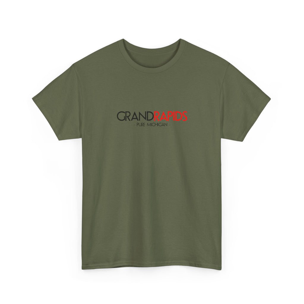 Grand Rapids Michigan Minimalist Logo Tee — City Pride T-Shirt